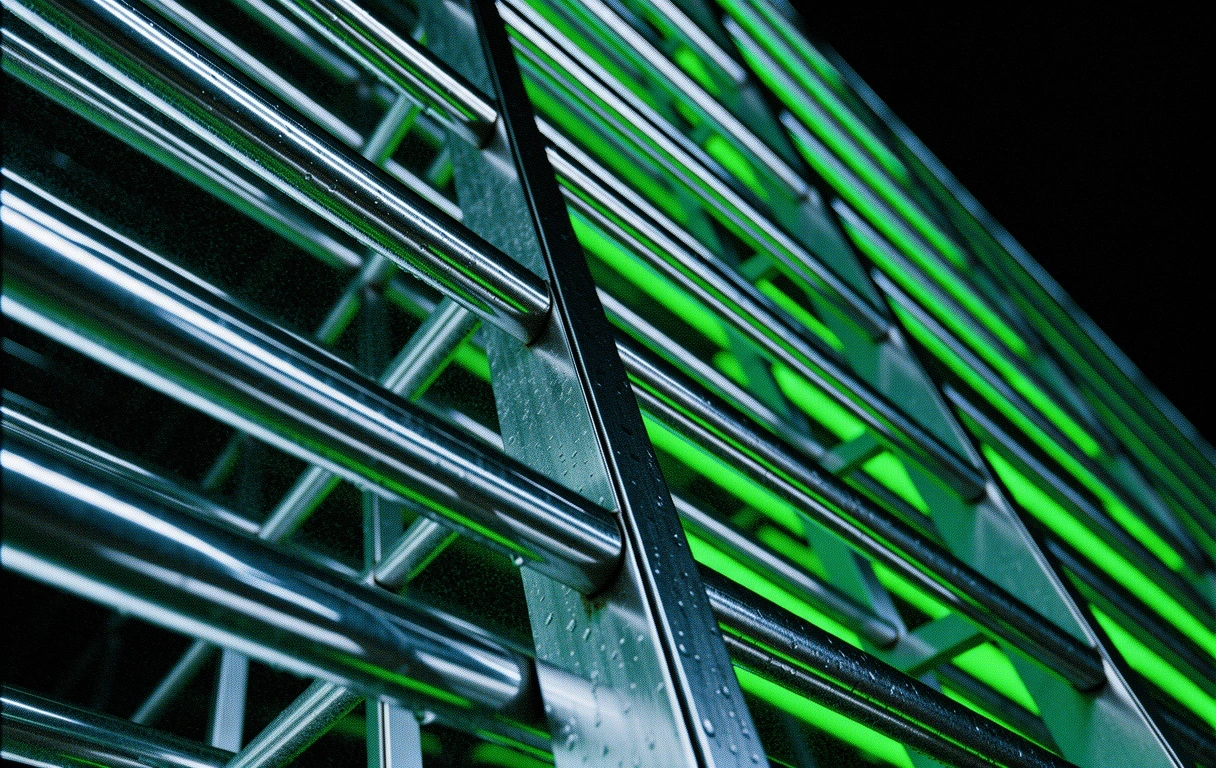 Clean architectural detail representing structured data handling
